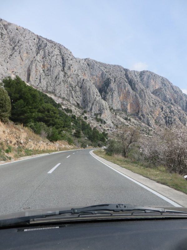 Highway 8 near Podgora, Dalmacia